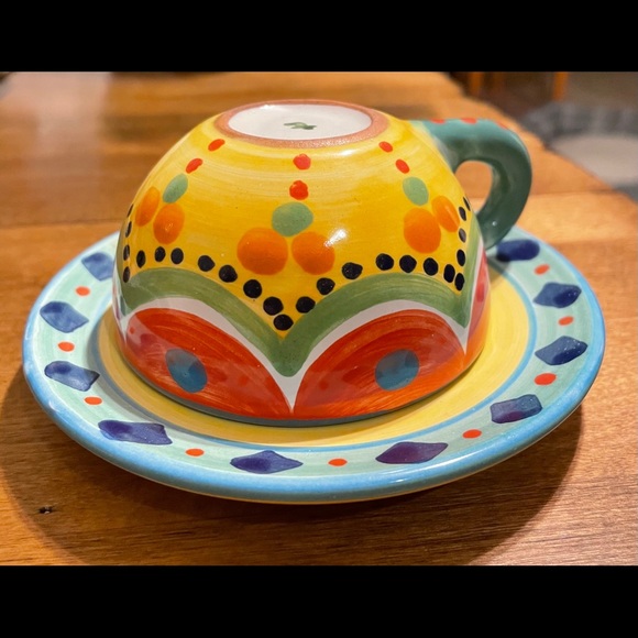 Festin Coquin Creations teacup and saucer - Picture 2 of 5